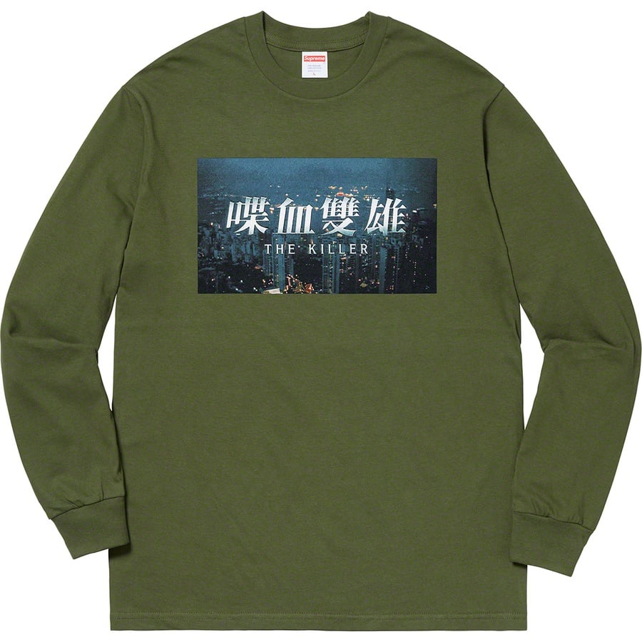 Details on The Killer L S Tee Olive from fall winter 2018 (Price is $58)