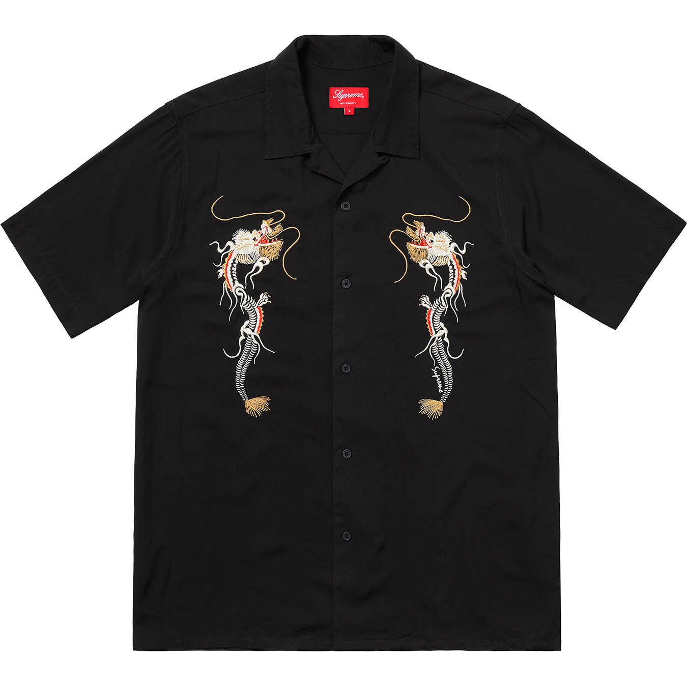 Dragon Rayon Shirt - fall winter 2018 - Supreme