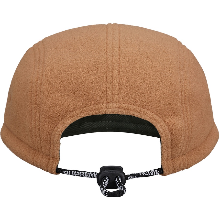Details on Fleece Pullcord Camp Cap Brown from fall winter 2018 (Price is $48)