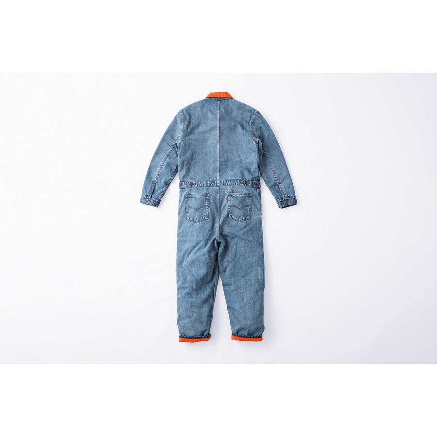 Details on Supreme Levi's Denim Coveralls  from fall winter
                                                    2018 (Price is $298)