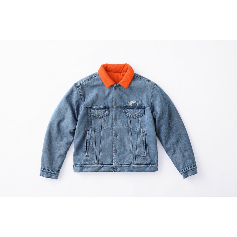 Levi's Quilted Reversible Trucker Jacket - fall winter 2018 - Supreme