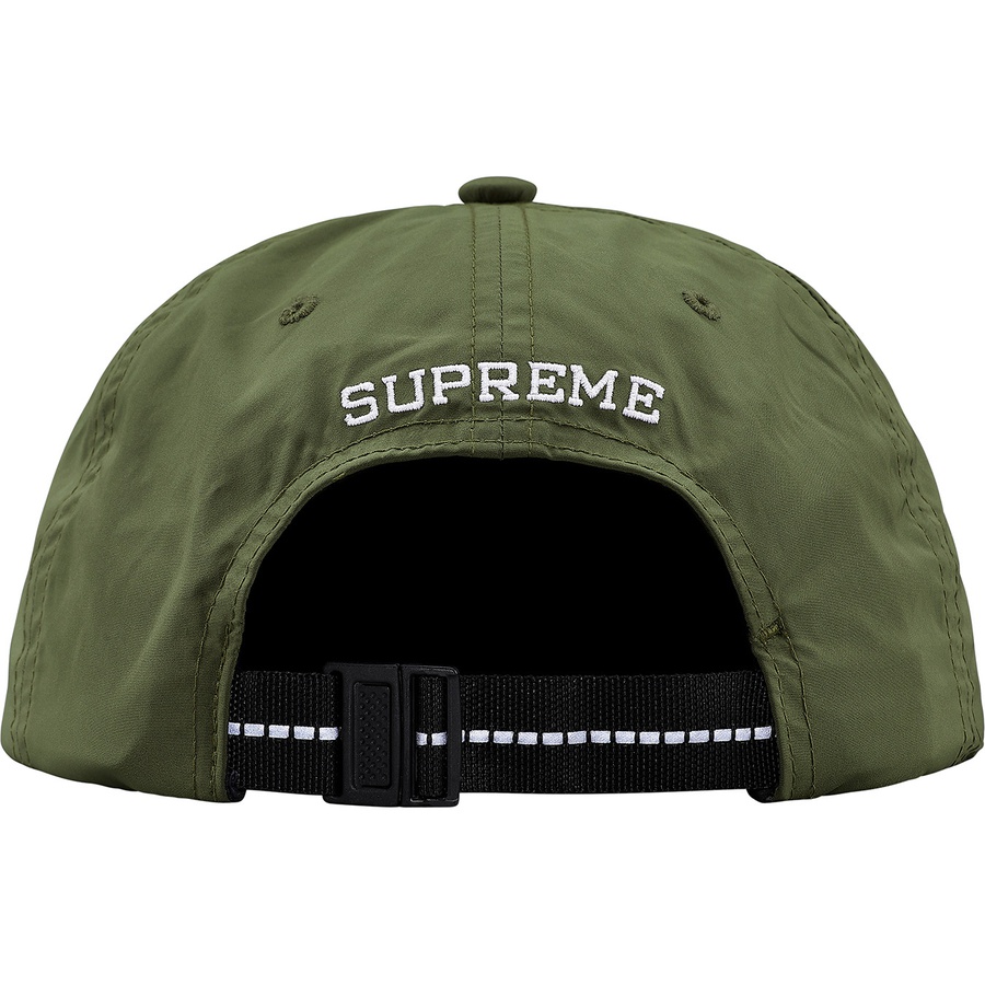 Details on Performance Nylon 6-Panel Olive from fall winter
                                                    2018 (Price is $48)