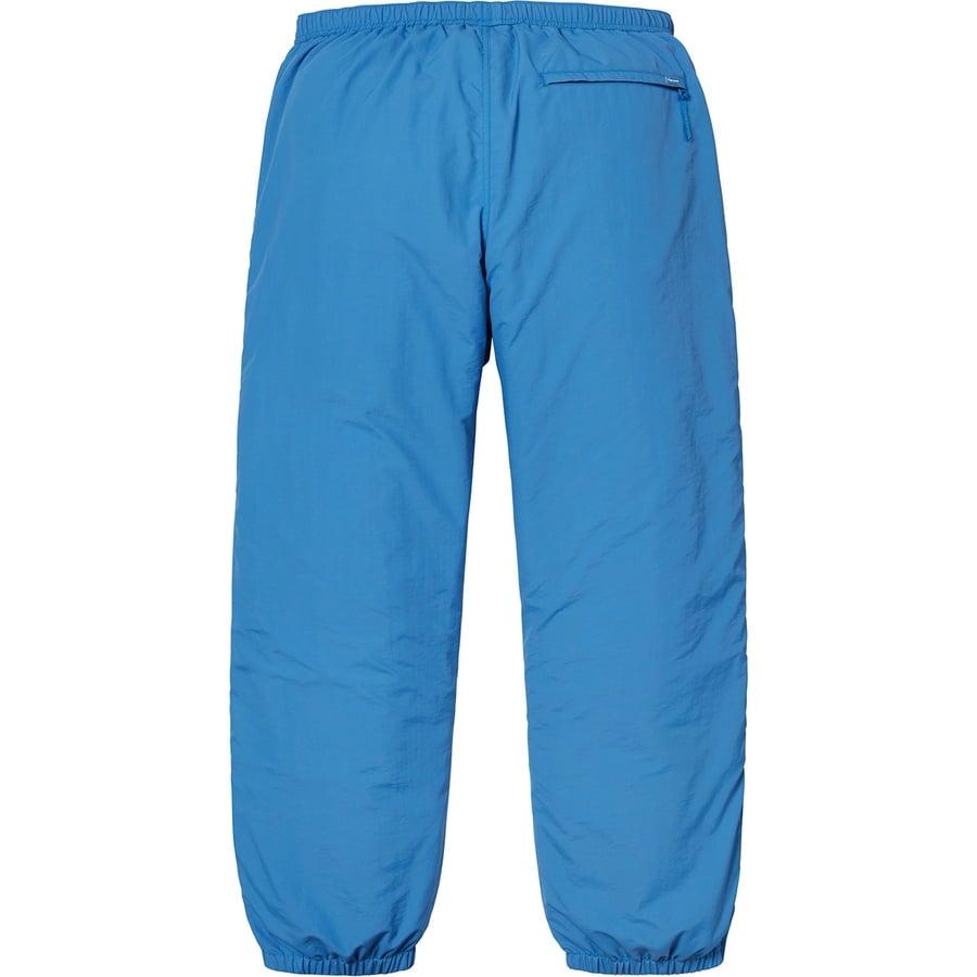 Details on Warm Up Pant Light Blue from fall winter
                                                    2018 (Price is $128)