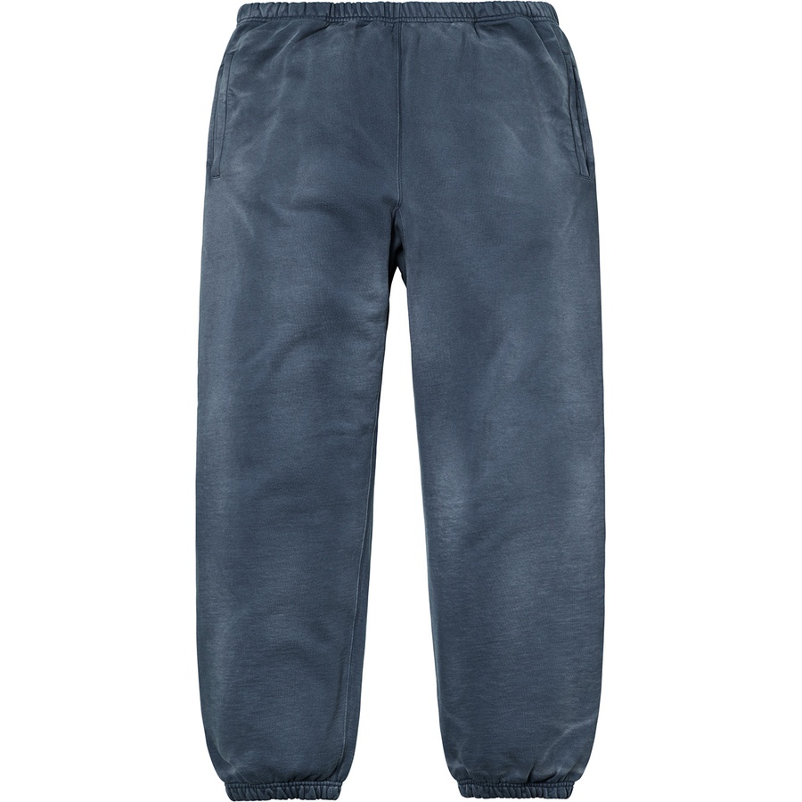 Details on Bleached Sweatpant Navy from fall winter
                                                    2018 (Price is $158)