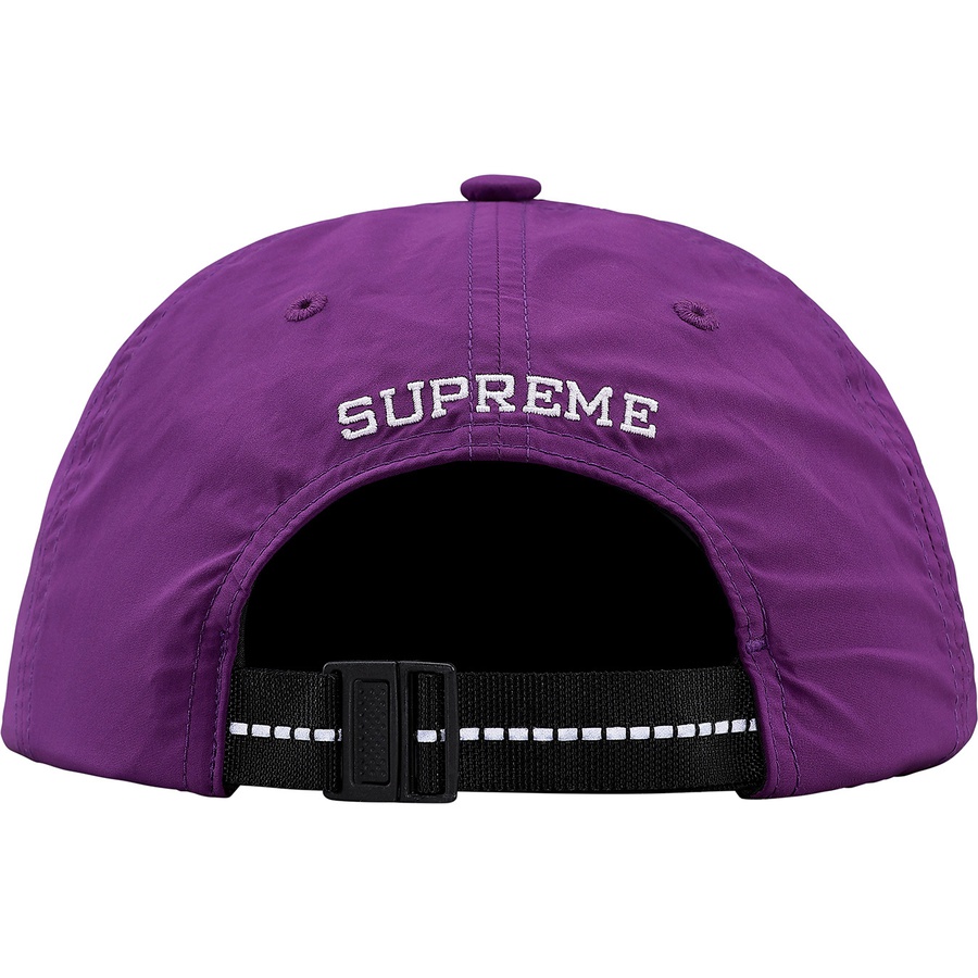 Details on Performance Nylon 6-Panel Purple from fall winter
                                                    2018 (Price is $48)