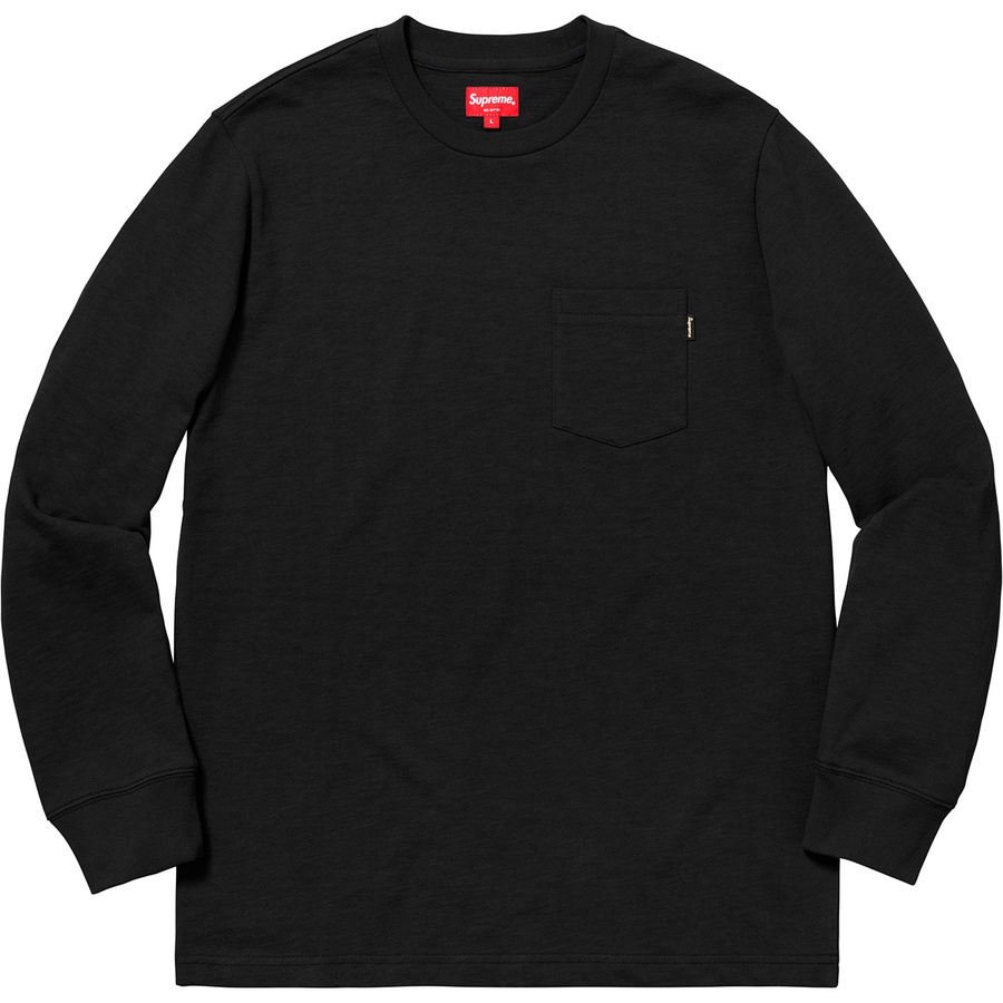 Details on L S Pocket Tee Black from fall winter
                                                    2018 (Price is $78)