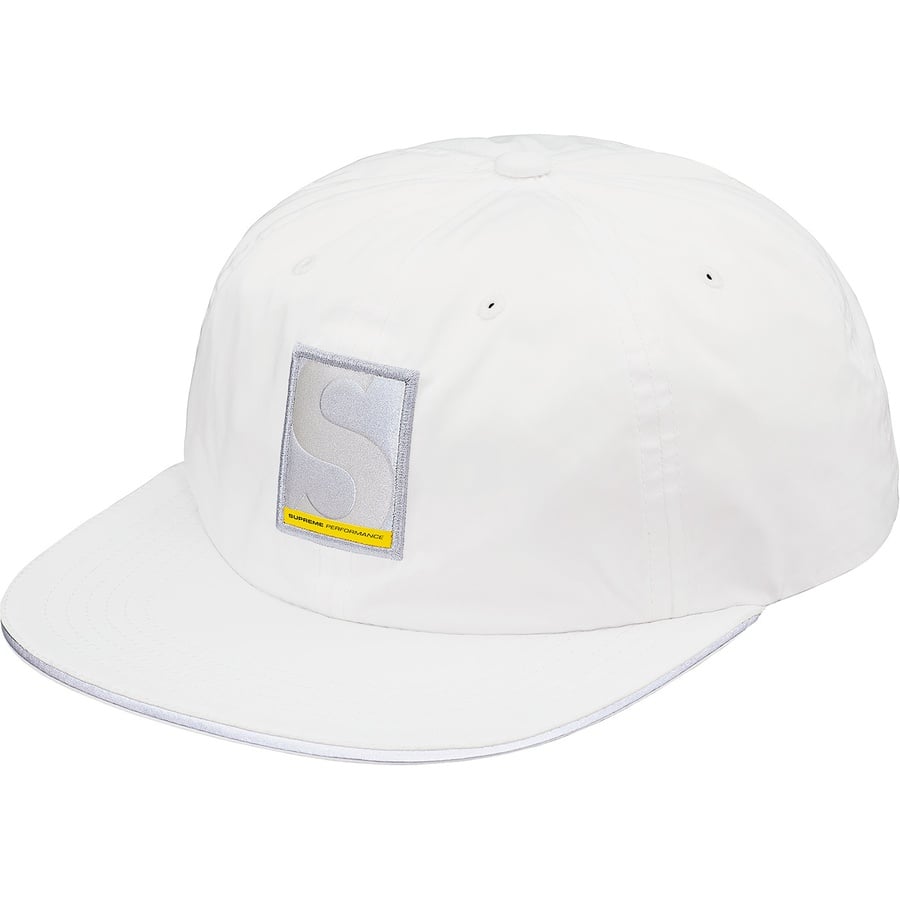 Details on Performance Nylon 6-Panel White from fall winter
                                                    2018 (Price is $48)