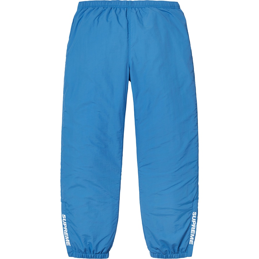 Details on Warm Up Pant Light Blue from fall winter
                                                    2018 (Price is $128)