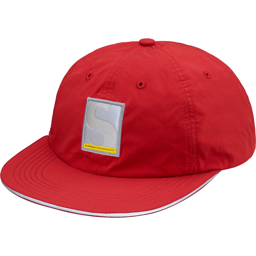 Details on Performance Nylon 6-Panel Red from fall winter 2018 (Price is $48)