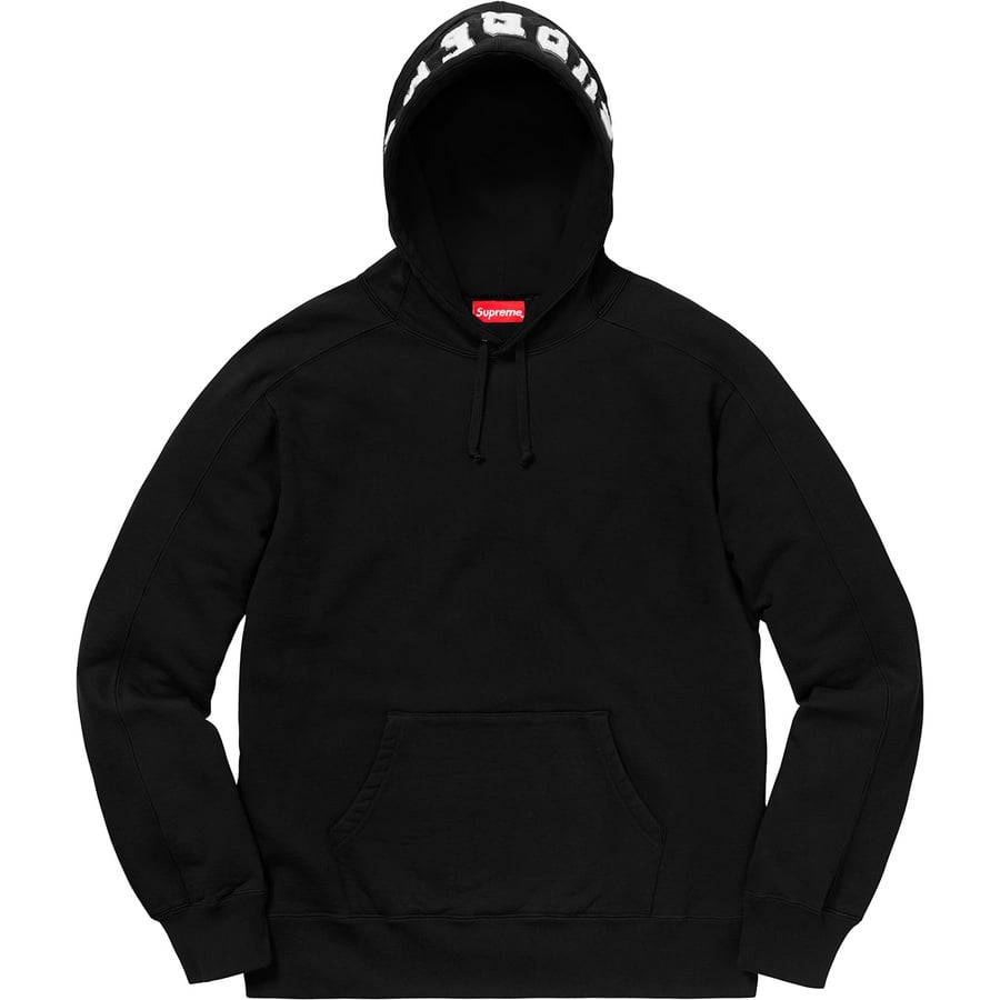 Details on Paneled Hooded Sweatshirt Black from fall winter
                                                    2018 (Price is $158)