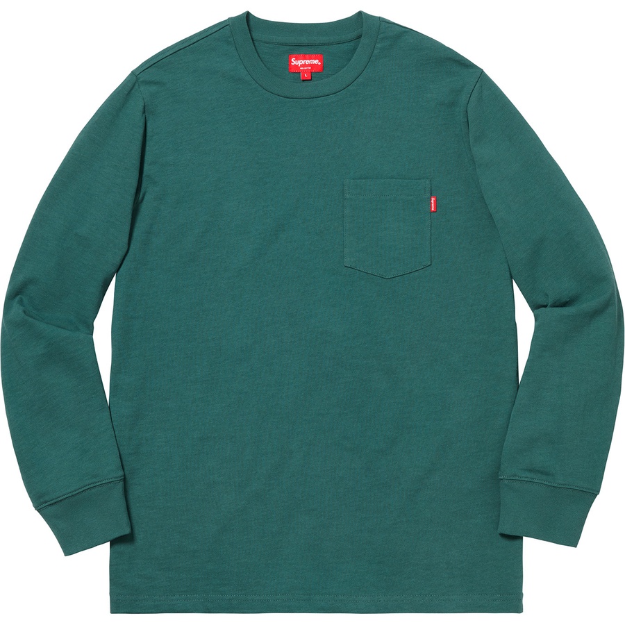 Details on L S Pocket Tee Dark Teal from fall winter
                                                    2018 (Price is $78)