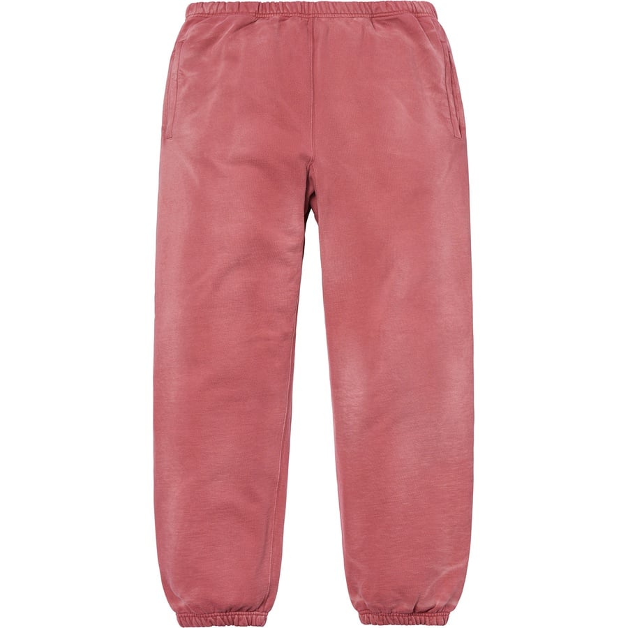 Details on Bleached Sweatpant Dark Rose from fall winter
                                                    2018 (Price is $158)