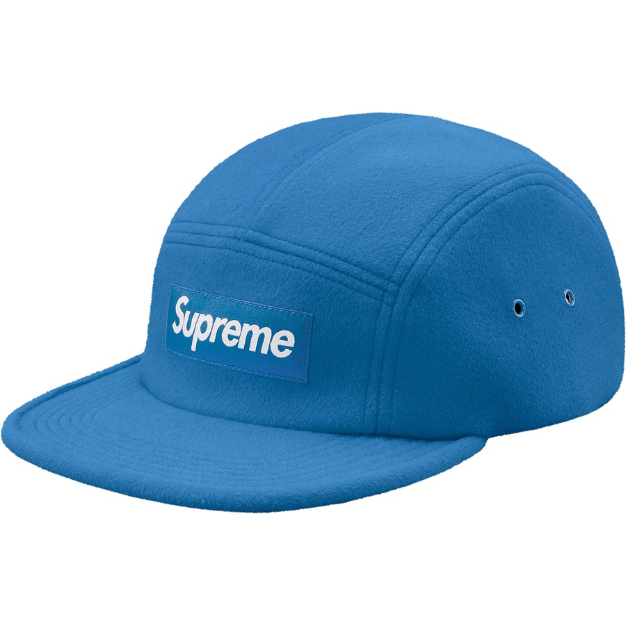 Details on Wool Camp Cap Blue from fall winter 2018 (Price is $54)