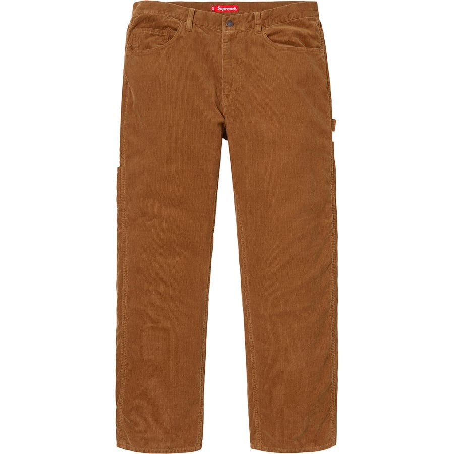 Details on Corduroy Painter Pant Brown from fall winter
                                                    2018 (Price is $128)