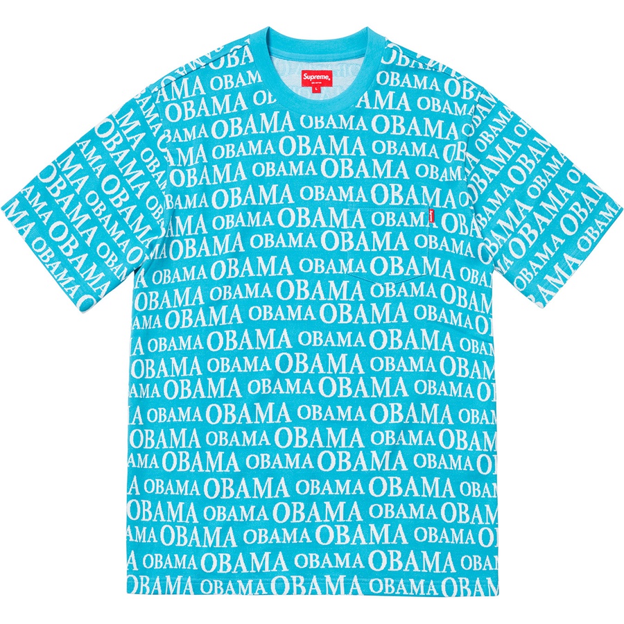 Details on Obama Jacquard S S Top Bright Blue from fall winter
                                                    2018 (Price is $98)