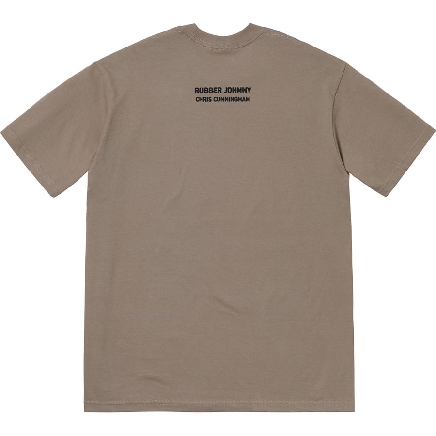 Details on Chris Cunningham Chihuahua Tee Taupe from fall winter
                                                    2018 (Price is $44)