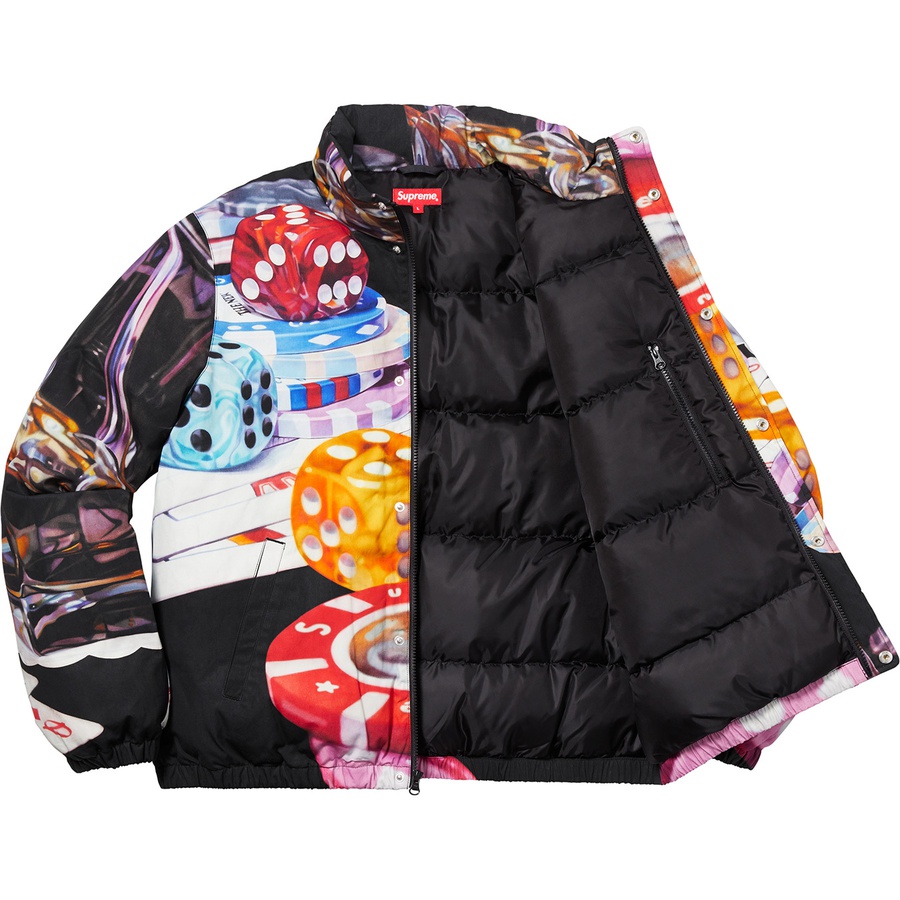 Details on Casino Down Jacket Black from fall winter
                                                    2018 (Price is $348)