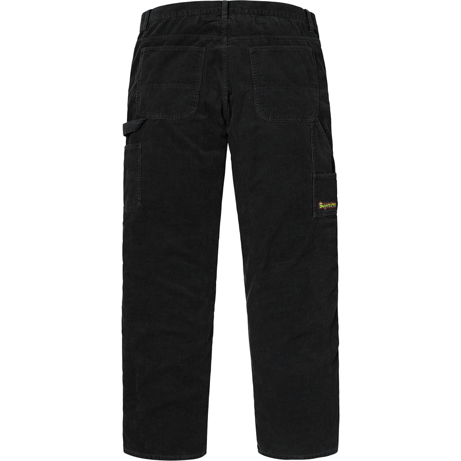 Details on Corduroy Painter Pant Black from fall winter
                                                    2018 (Price is $128)