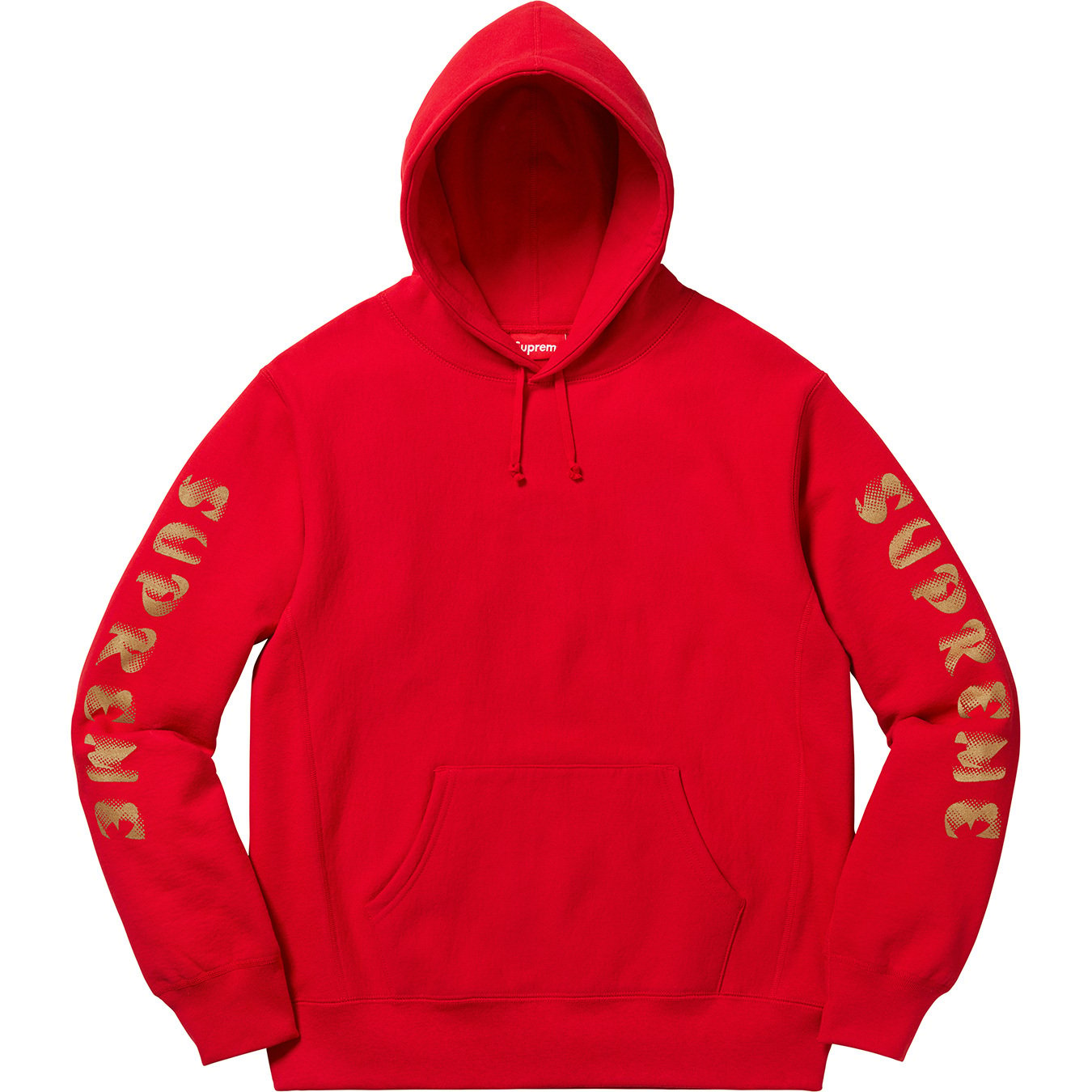 Gradient Sleeve Hooded Sweatshirt - fall winter 2018 - Supreme