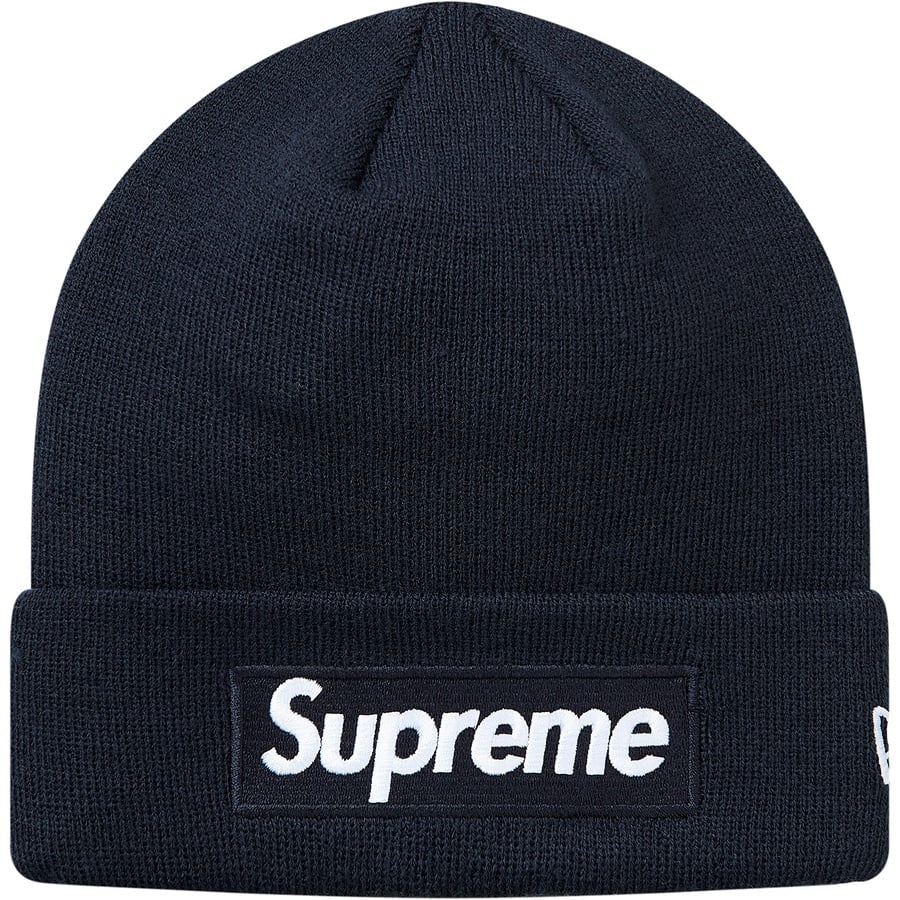 New Era® Box Logo Beanie Navy