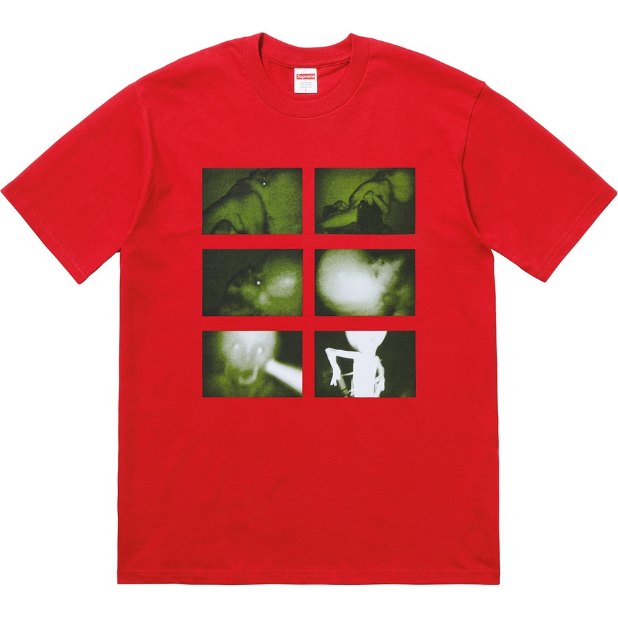Details on Chris Cunningham Rubber Johnny Tee Red from fall winter 2018 (Price is $44)