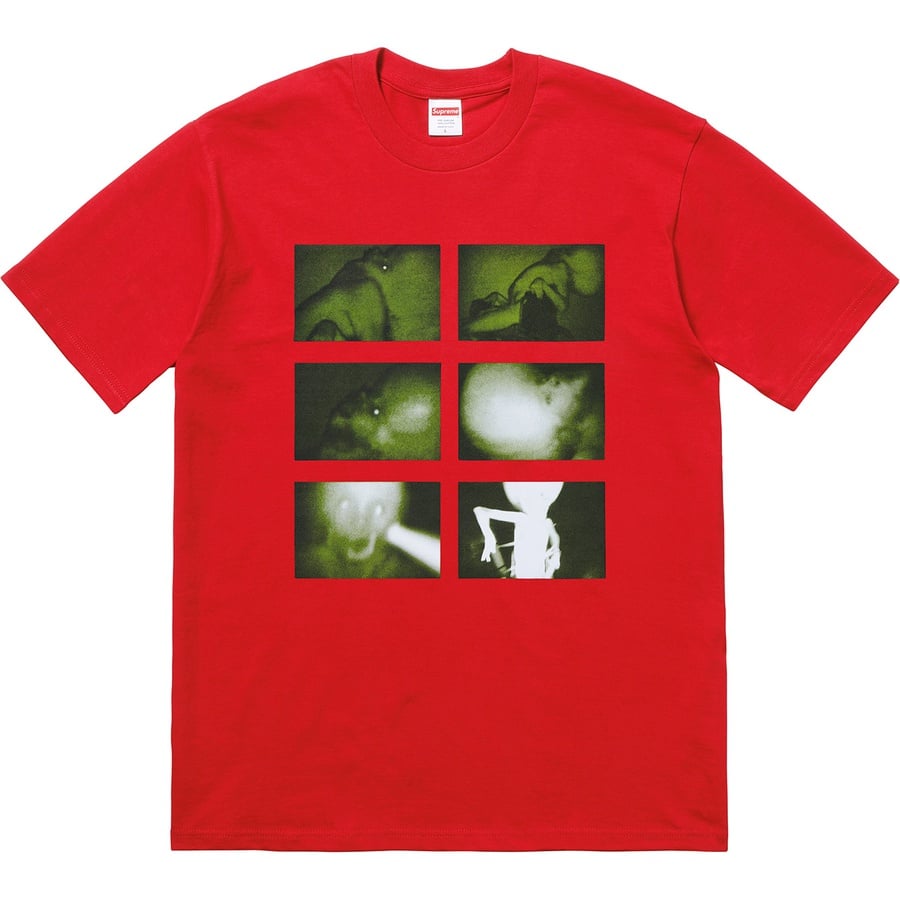 Details on Chris Cunningham Rubber Johnny Tee Red from fall winter
                                                    2018 (Price is $44)