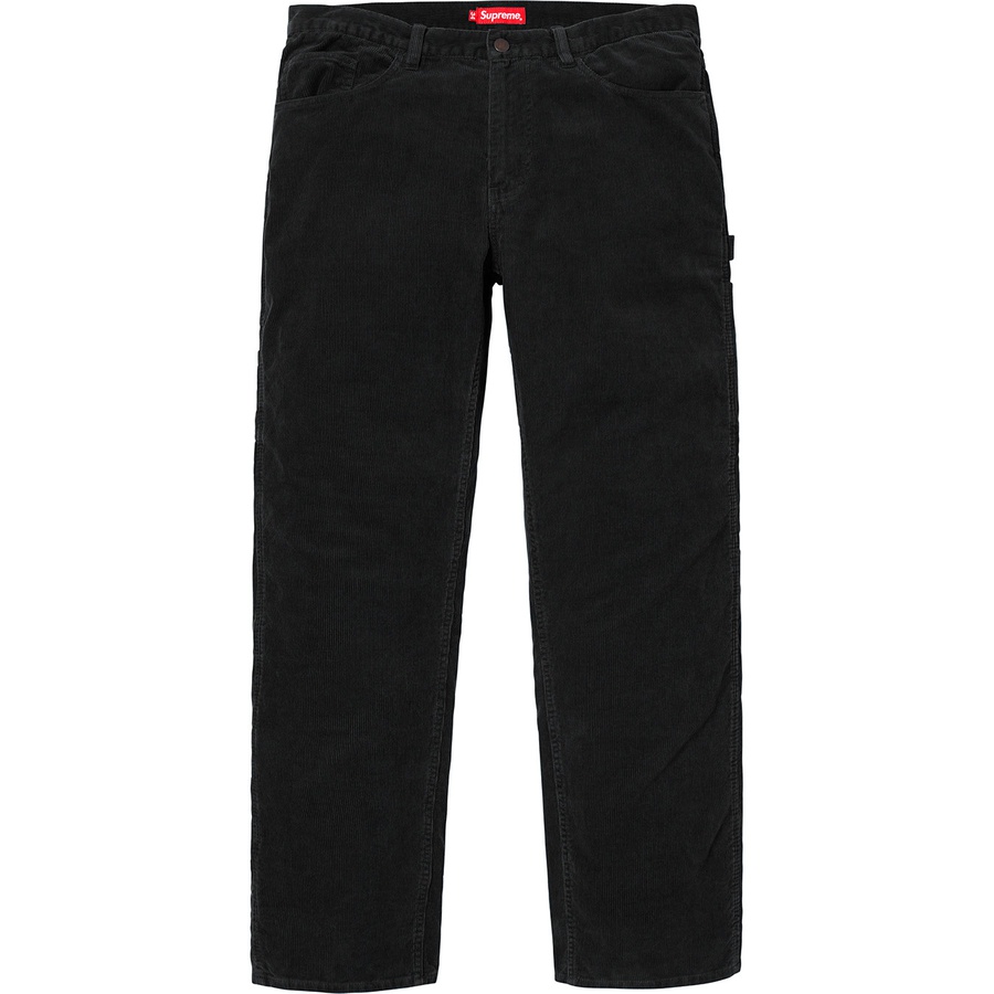Details on Corduroy Painter Pant Black from fall winter 2018 (Price is $128)