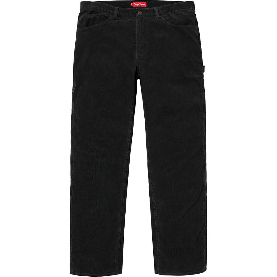 Details on Corduroy Painter Pant Black from fall winter
                                                    2018 (Price is $128)