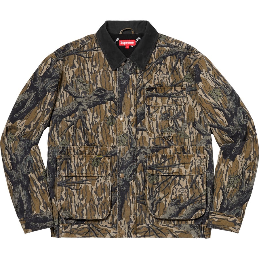 Details on Field Jacket Mossy Oak® Camo from fall winter
                                                    2018 (Price is $188)