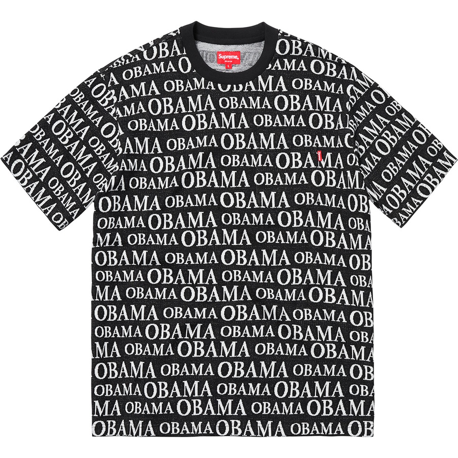 Details on Obama Jacquard S S Top Black from fall winter
                                                    2018 (Price is $98)