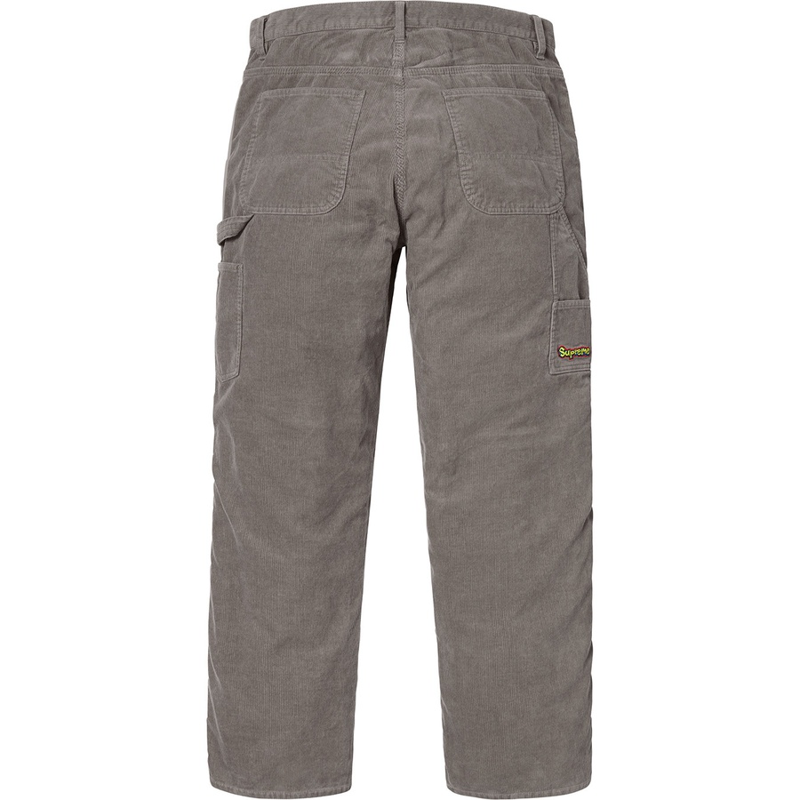 Details on Corduroy Painter Pant Grey from fall winter 2018 (Price is $128)