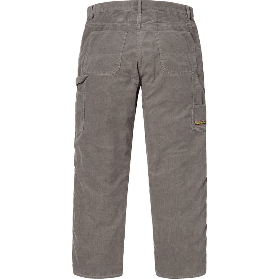 Details on Corduroy Painter Pant Grey from fall winter
                                                    2018 (Price is $128)