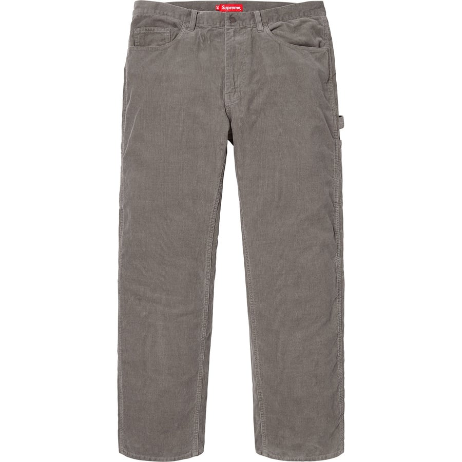 Details on Corduroy Painter Pant Grey from fall winter
                                                    2018 (Price is $128)