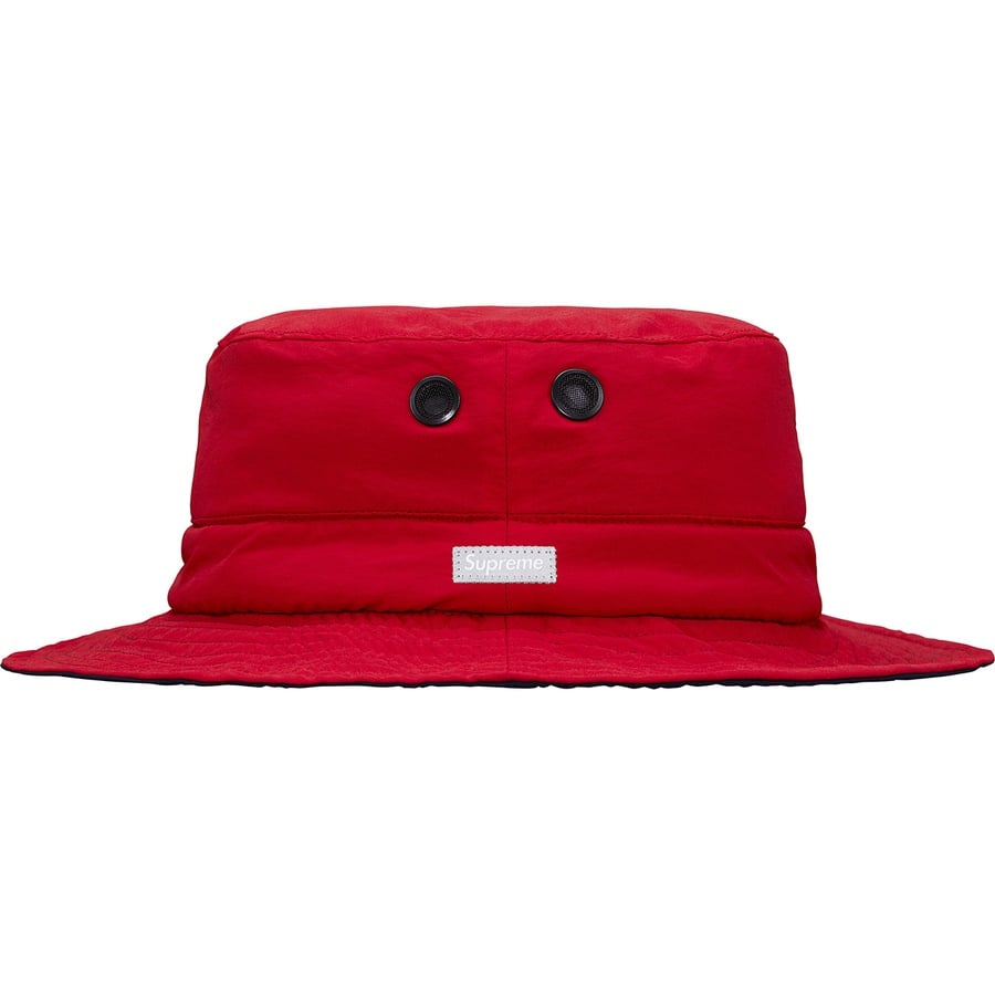 Details on Contrast Boonie Red from fall winter
                                                    2018 (Price is $60)