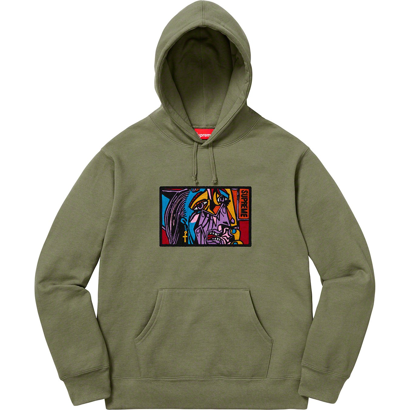 Supreme Chainstitch Hooded Sweatshirt ΔΩ