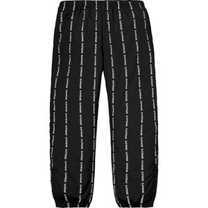 supreme reflective track pants