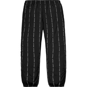 supreme reflective track pants