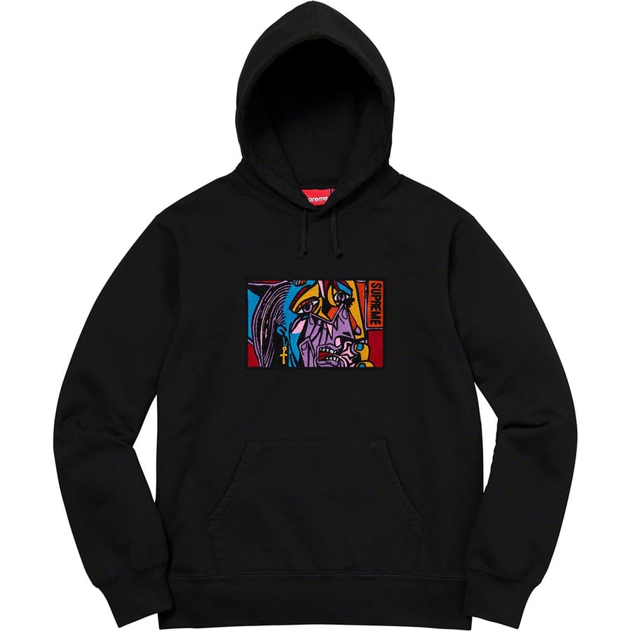 Details on Chainstitch Hooded Sweatshirt Black from fall winter
                                                    2018 (Price is $168)