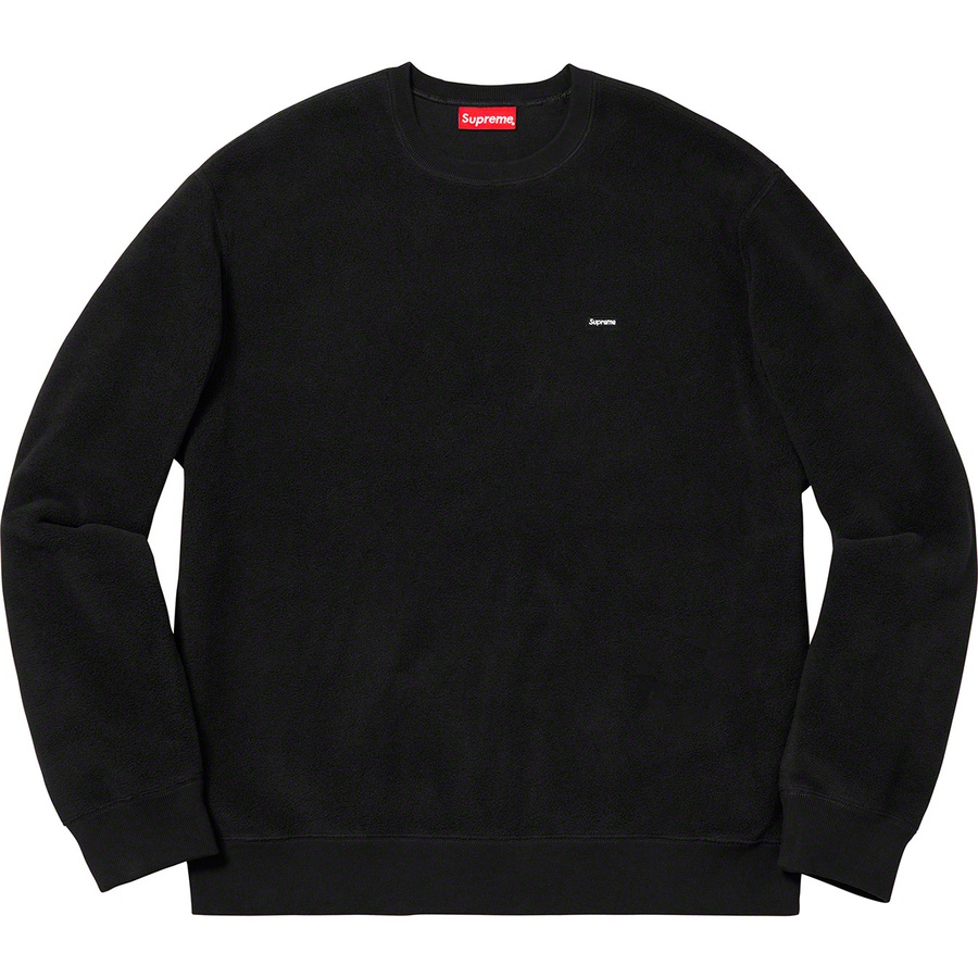 Details on Polartec Small Box Crewneck Black from fall winter
                                                    2018 (Price is $138)