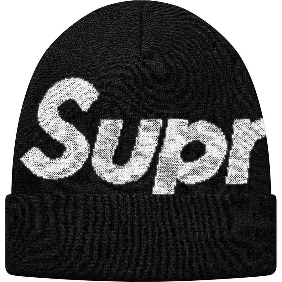 Details on Big Logo Beanie Black from fall winter
                                                    2018 (Price is $40)