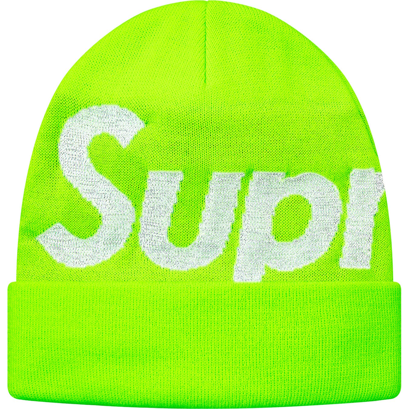 Supreme Big Logo Beanie (FW18) Red