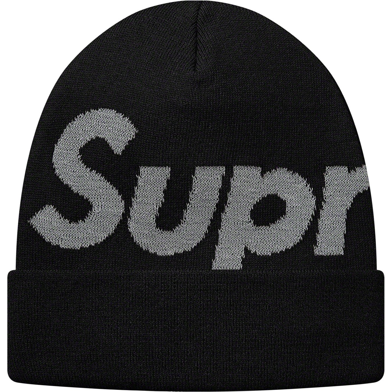 Details Supreme Big Logo Beanie - Supreme Community