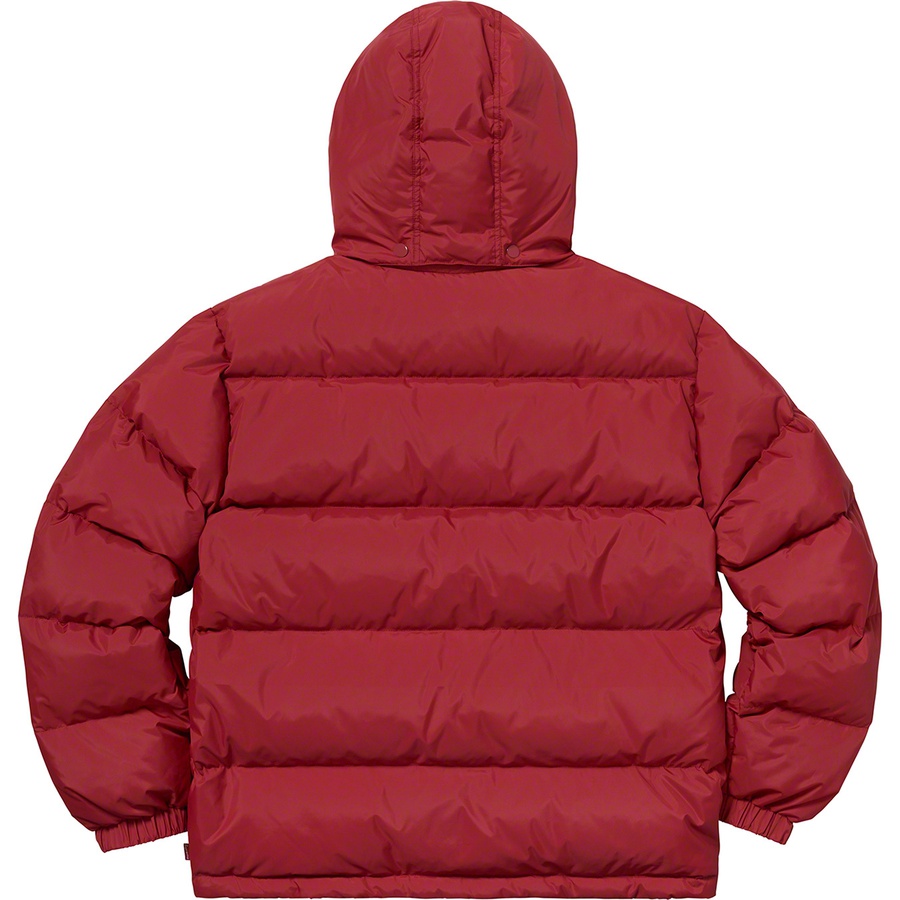 Details on Stripe Panel Down Jacket Burgundy from fall winter
                                                    2018 (Price is $258)