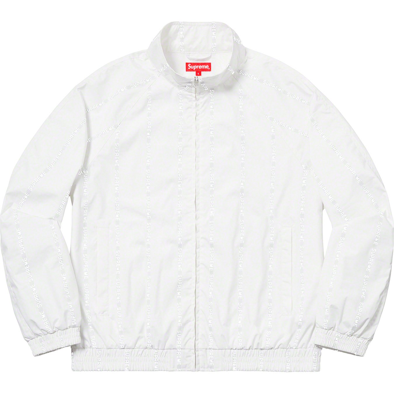 Supreme Reflective Text Track スカジャン スポーツ