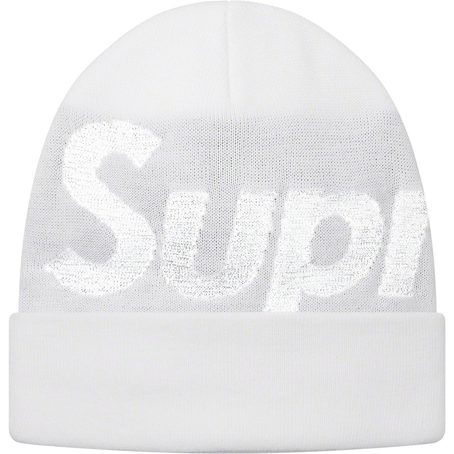 Details on Big Logo Beanie White from fall winter
                                                    2018 (Price is $40)