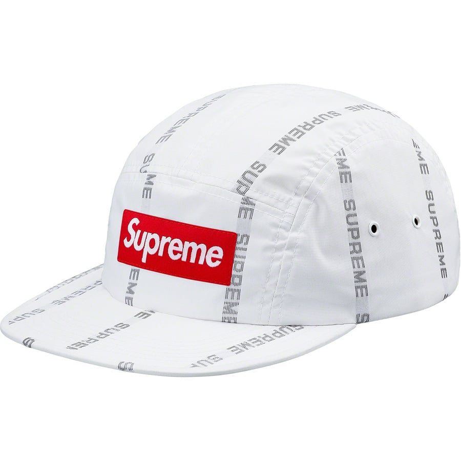 Details on Reflective Text Camp Cap White from fall winter
                                                    2018 (Price is $48)