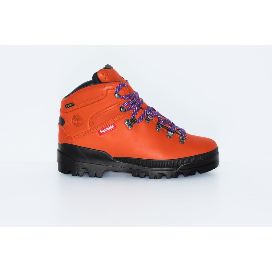 Details on Supreme Timberland World Hiker Front Country Boot  from fall winter
                                                    2018 (Price is $248)