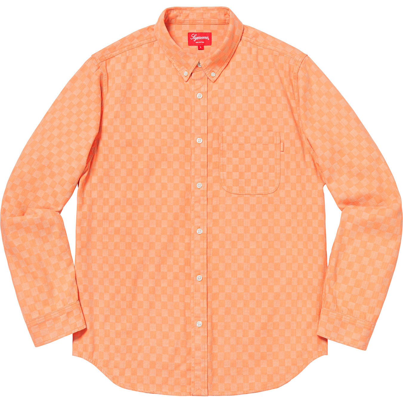 Checkered Denim Shirt - Supreme Community