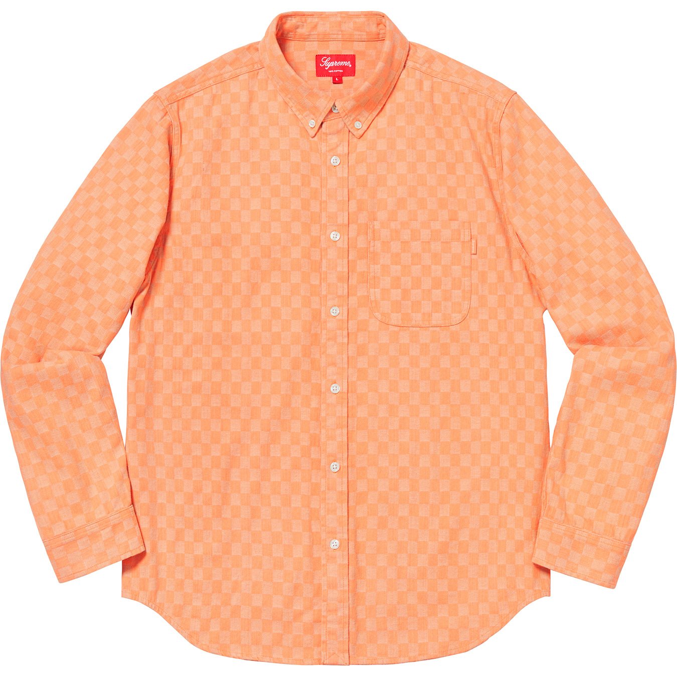 Supreme Checkered Denim Shirt