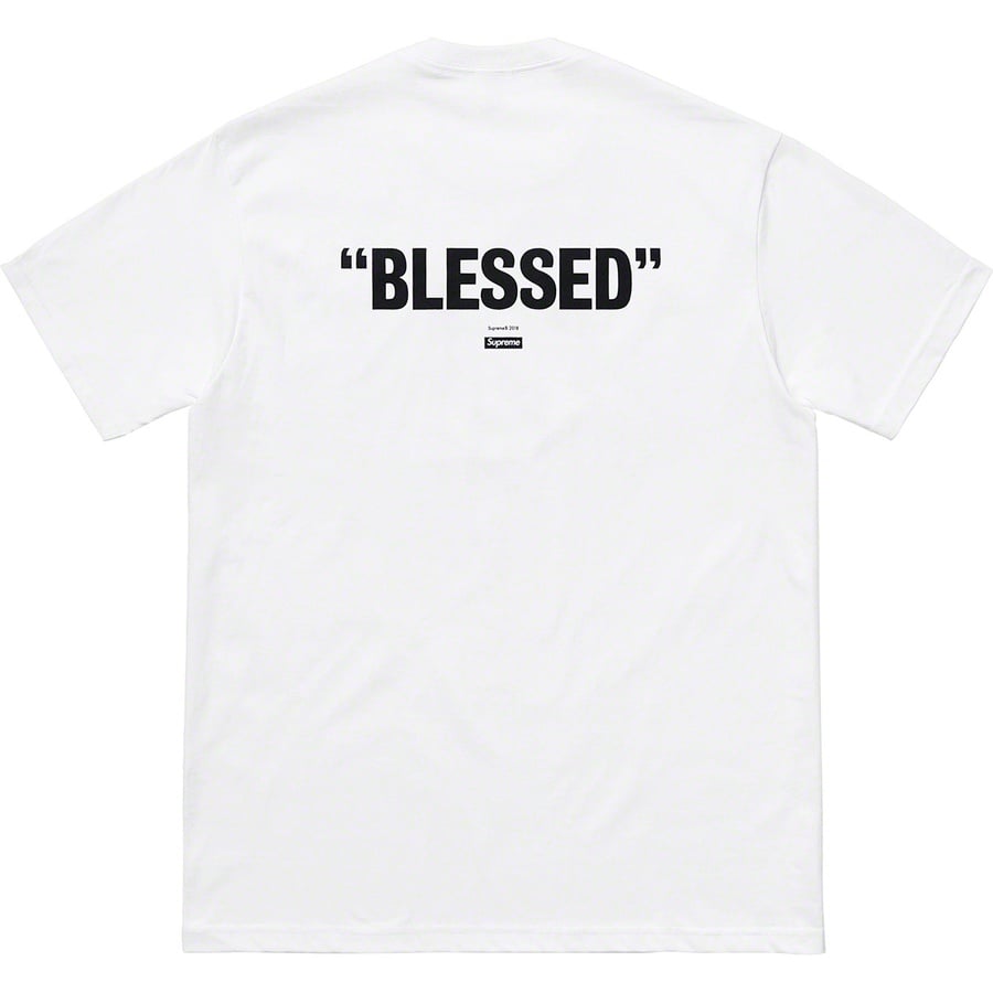 Supreme "BLESSED" DVD + Tee (FW18) - White - $48